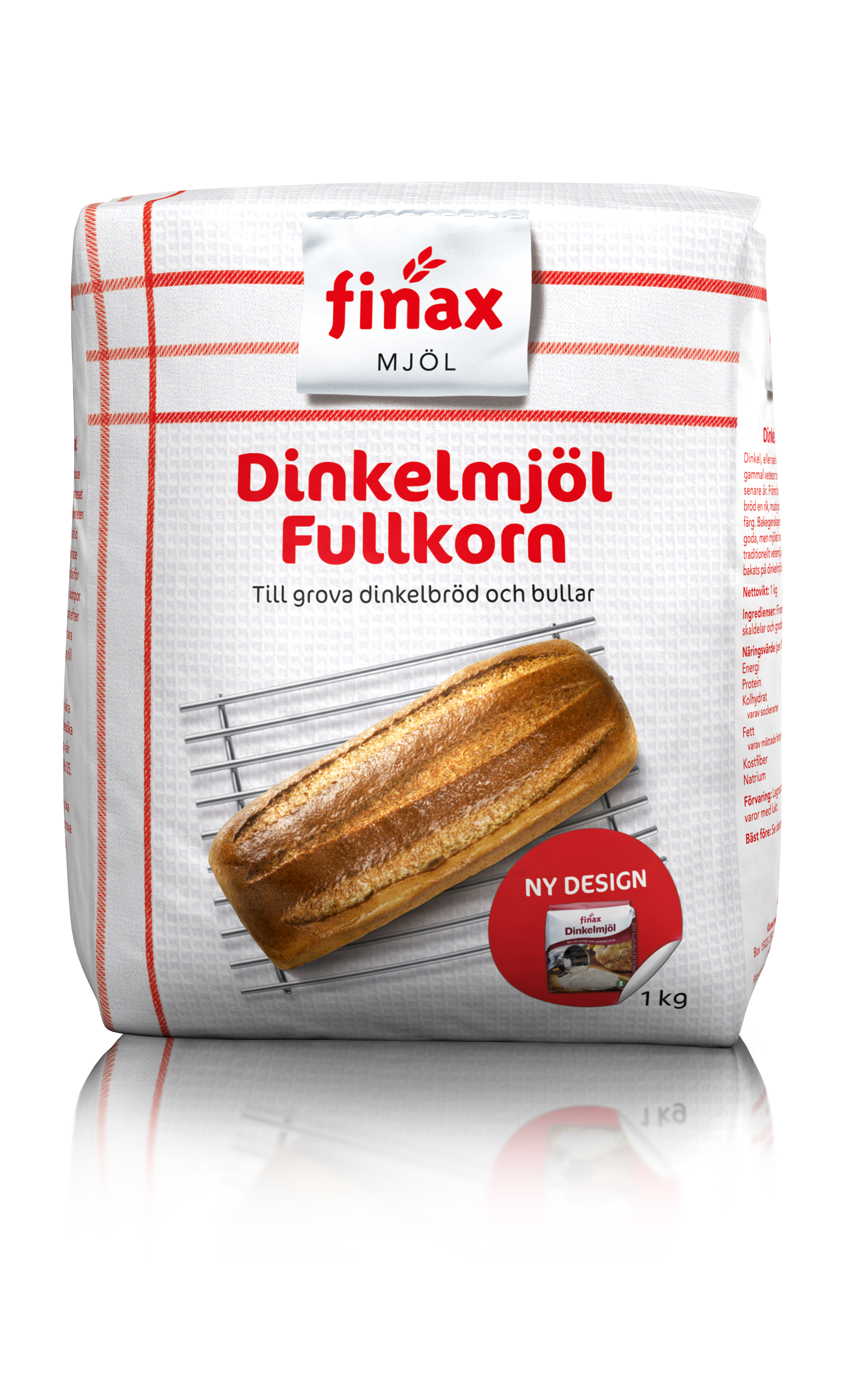 Dinkelmjol Fullkorn high